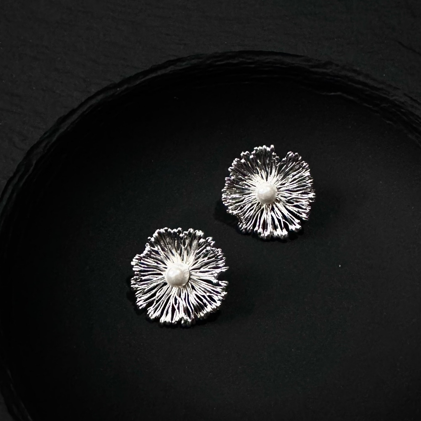 Sunburst Pearl Studs